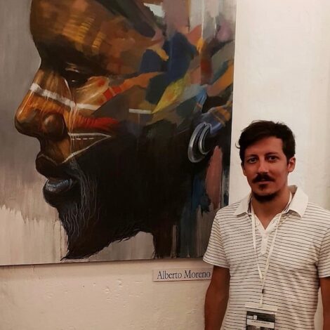 At Tavira d'Artes our newest artist is Alberto Moreno