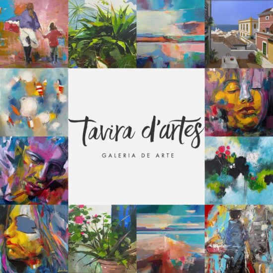 Vibrant New Paintings at Tavira D'Artes Art Gallery!