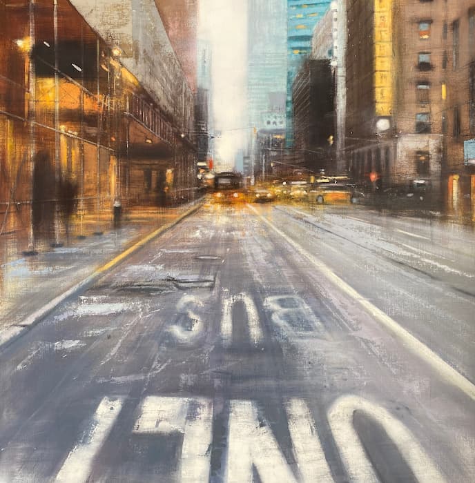 6th Avenue New York by Pedro Rodriguez
