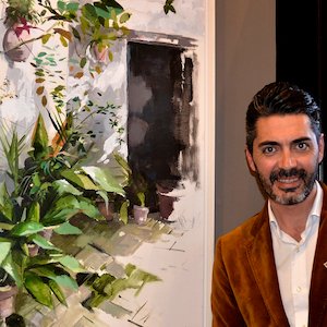 Juan Galan Featured Painter at the Tavira d'Artes art gallery in Tavira