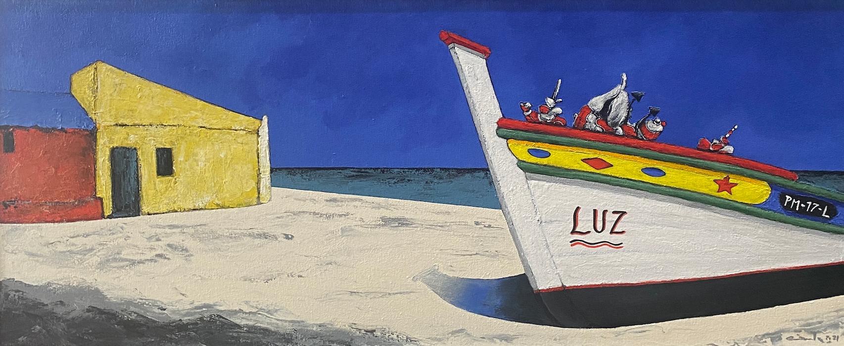Luz by Ernesto Meis Acrylic on Canvas available at Tavira d'Artes Art Gallery