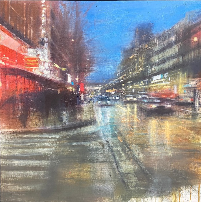 Paris by Pedro Rodriguez is an oil on canvas painting available at Tavira d'Artes