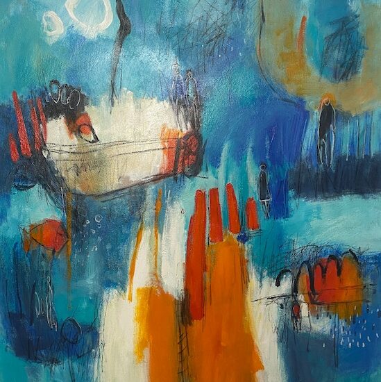 Recomeços Abstrato XIX - Stela Barreto